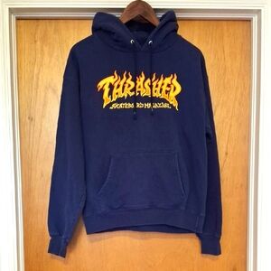 Thrasher Navy Hoodie